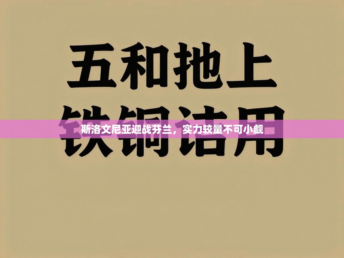 斯洛文尼亚迎战芬兰，实力较量不可小觑  第2张